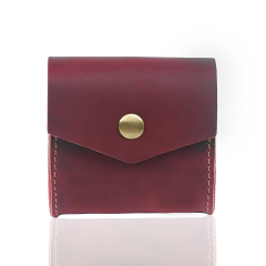 Premium Cowhide Leather Headphone Storage Case
