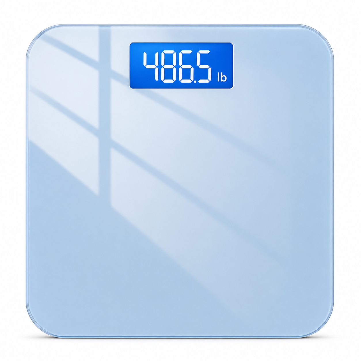 Rechargeable Digital Glass Body Scale