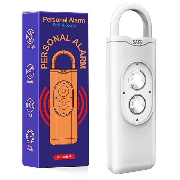 Rechargeable Dual Strobe Light Emergency Safety Alarm