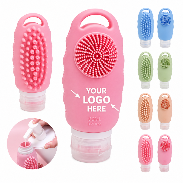 Refillable Silicone Travel Toiletry Bottle