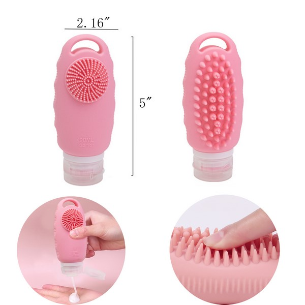 Refillable Silicone Travel Toiletry Bottle