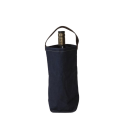 Reusable Kraft Paper Wine Bottle Carrier Bag
