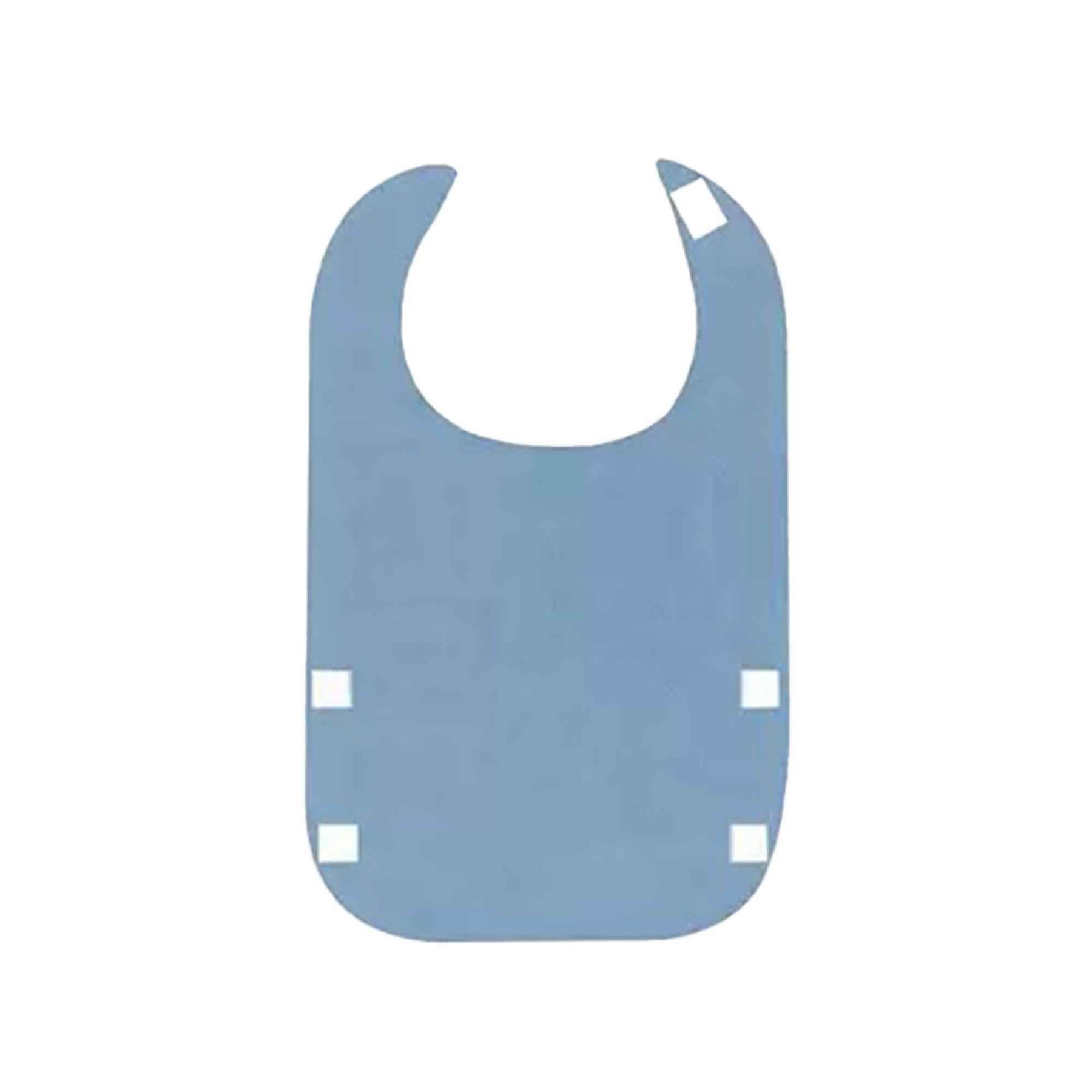 Reusable Waterproof Adult Dining Bib With Food Catcher Pocket