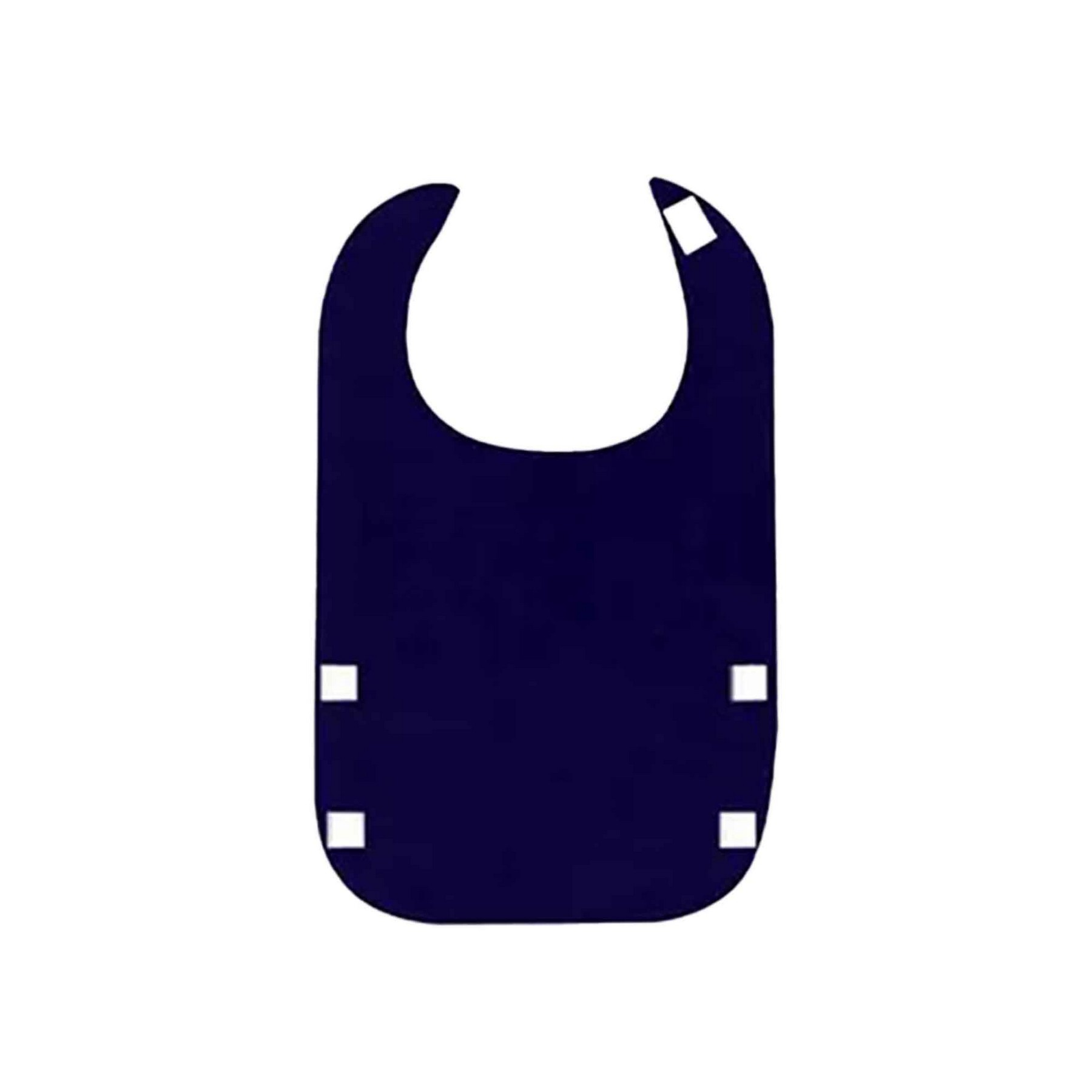 Reusable Waterproof Adult Dining Bib With Food Catcher Pocket