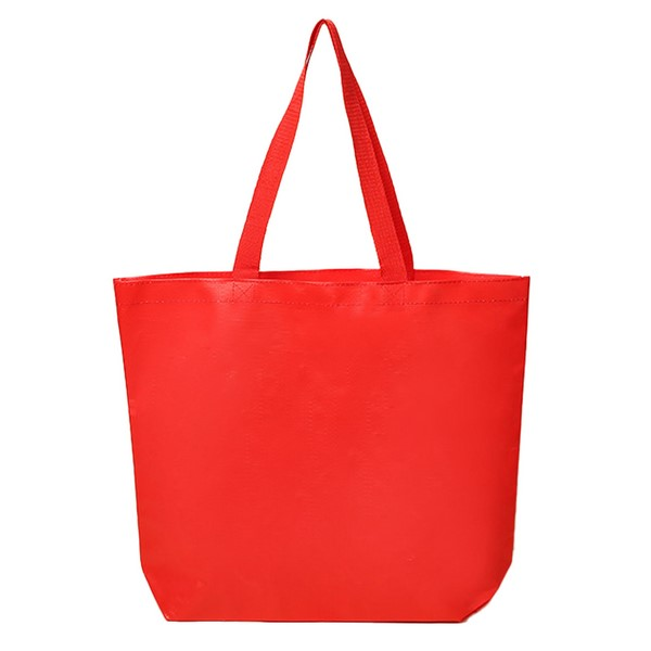 Reusable Waterproof  Woven Shopping Tote Bag