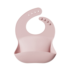 Silicone Baby Feeding Bib With Pocket