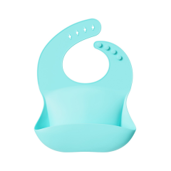 Silicone Baby Feeding Bib With Pocket