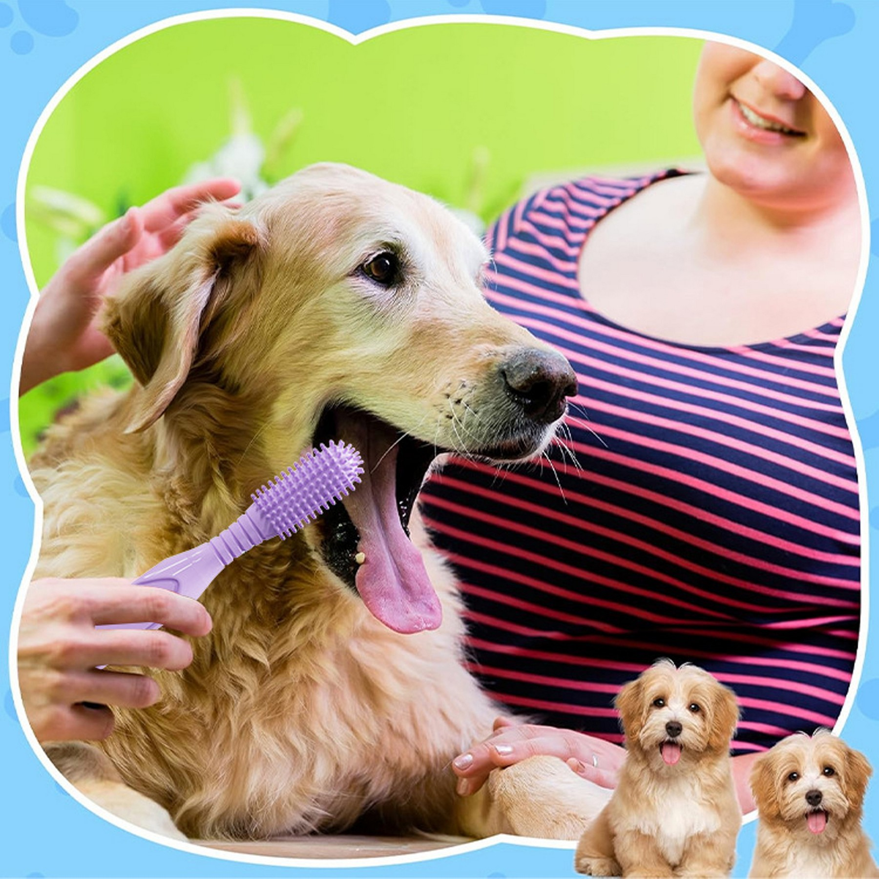 Silicone Pet Toothbrush
