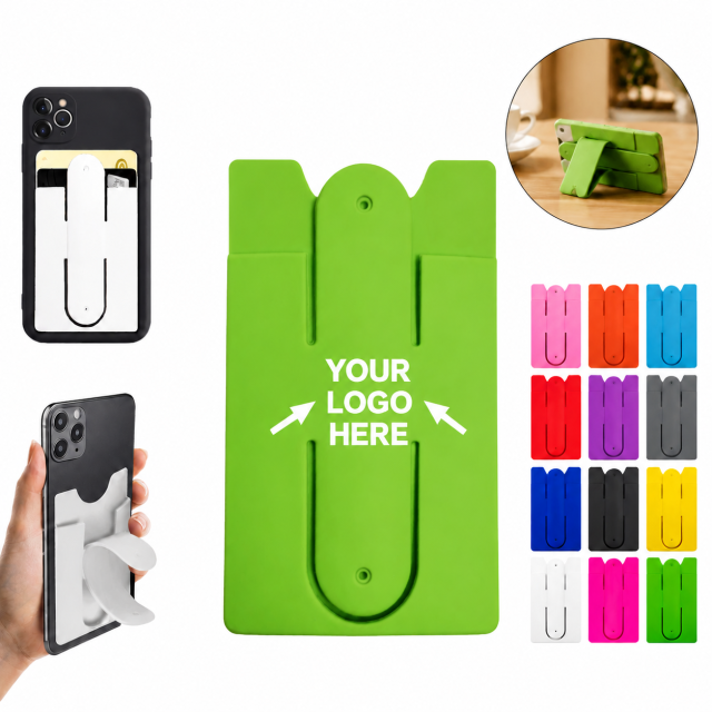 Silicone Phone Card Holder Stand