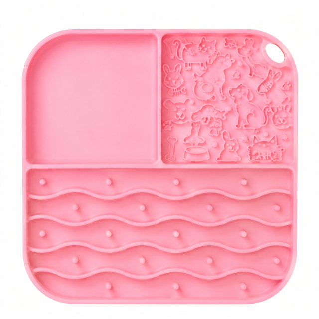 Silicone Slow Feeding Pet Bowl
