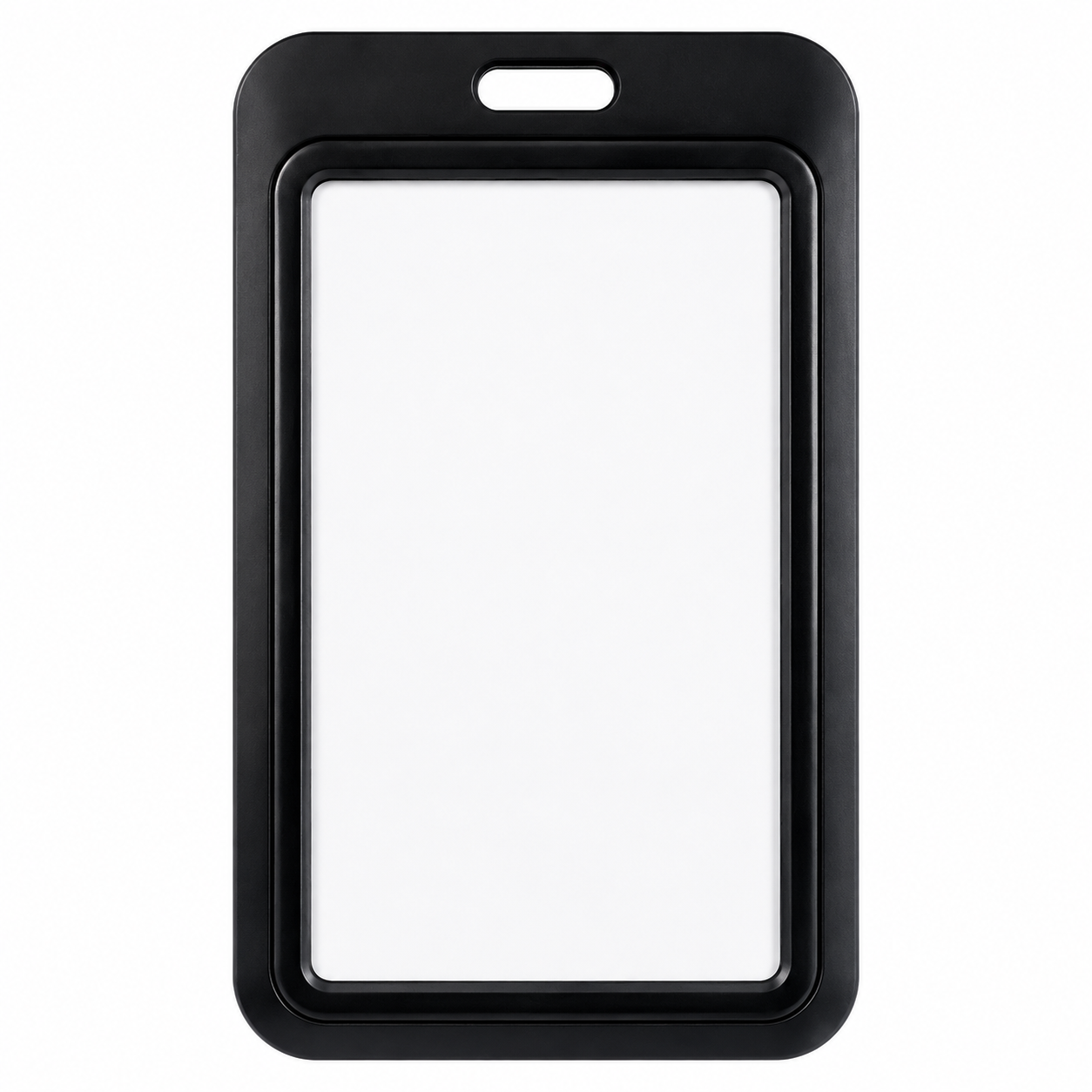 Sliding Plastic ID Badge Holder