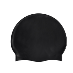 Soft Silicone Swim Cap with Comfortable Secure Fit