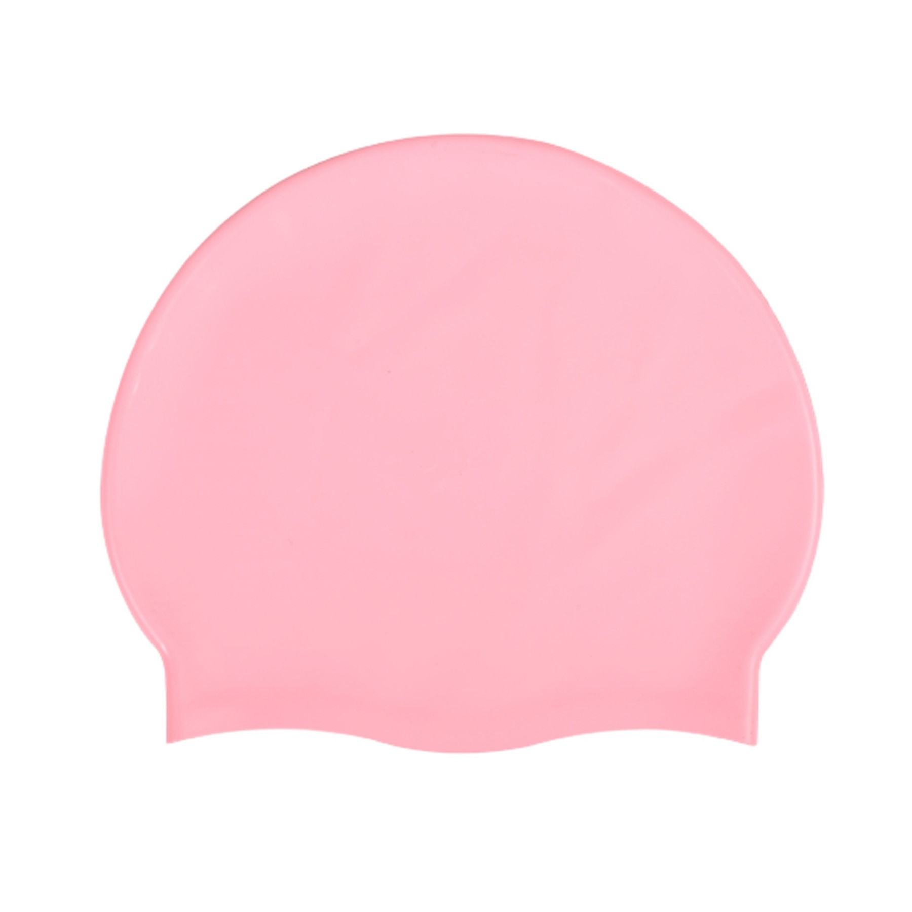 Soft Silicone Swim Cap with Comfortable Secure Fit