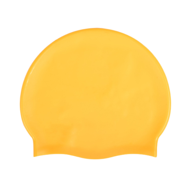 Soft Silicone Swim Cap with Comfortable Secure Fit
