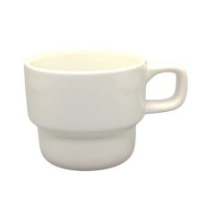Stackable Glazed Ceramic Coffee Cup