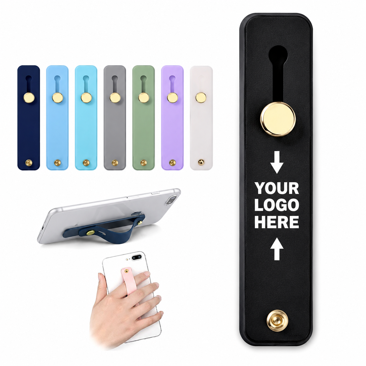 Telescopic Finger Loop Phone Holder