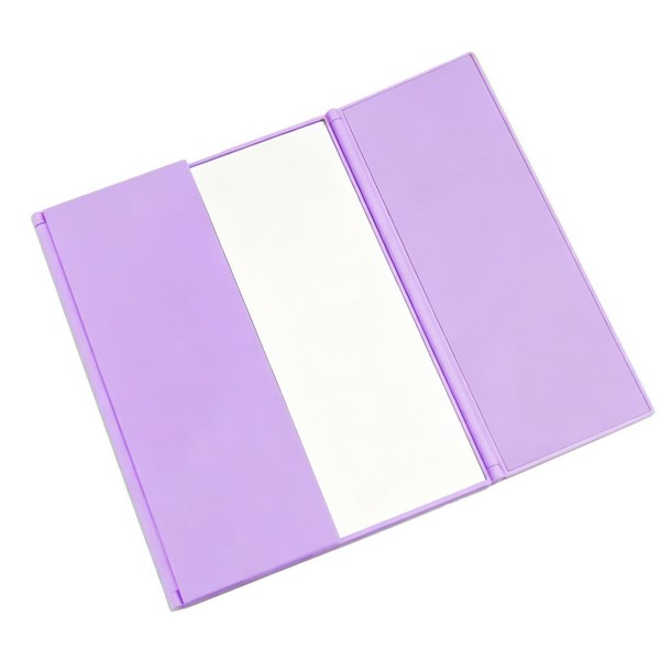 Three-Panel Portable Folding Makeup Mirror