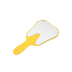 Tooth-Shaped Handheld Dental Mirror
