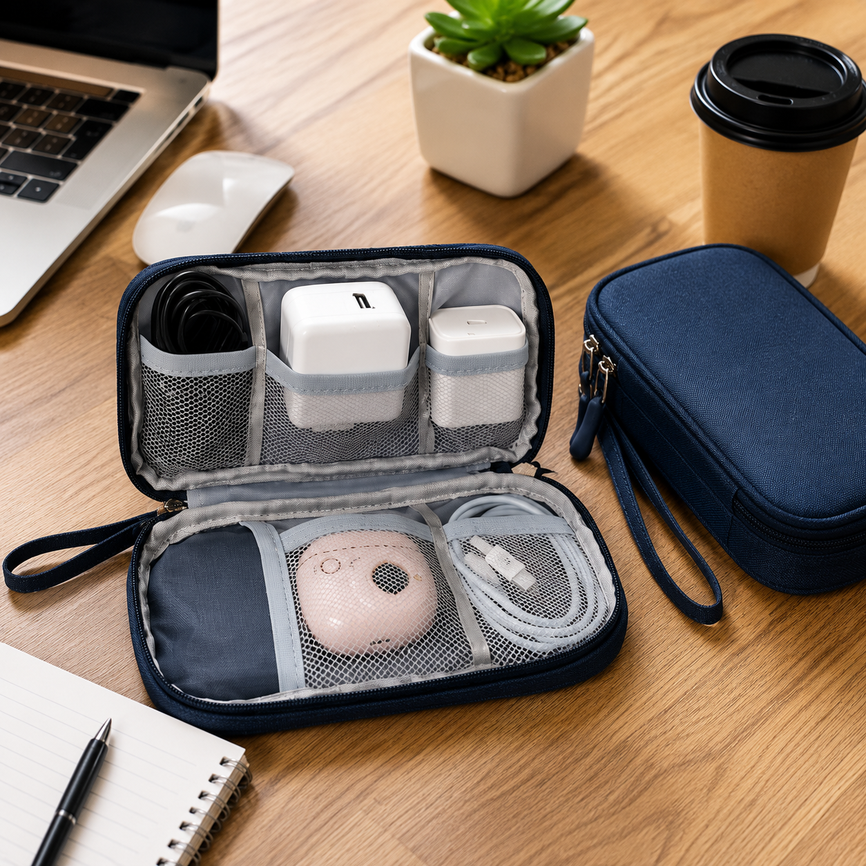 Travel Cable Organizer Pouch