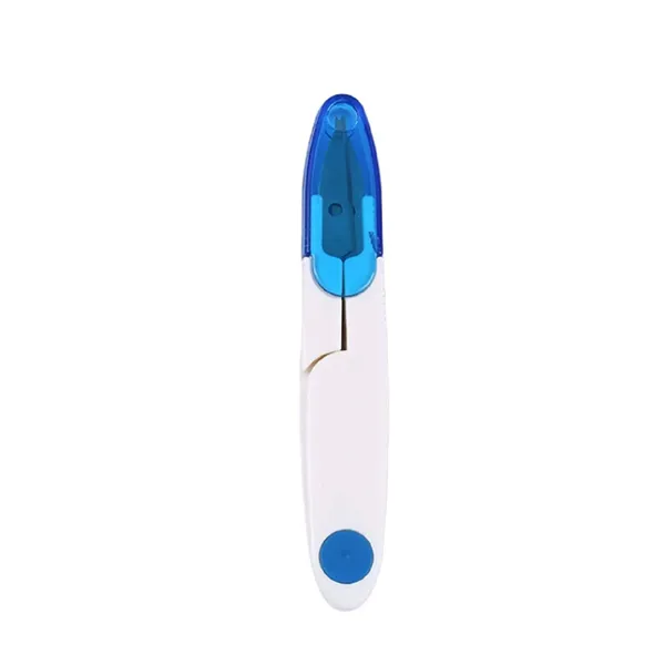 U-Shaped Spring Loaded Thread Snips With Safety Cover