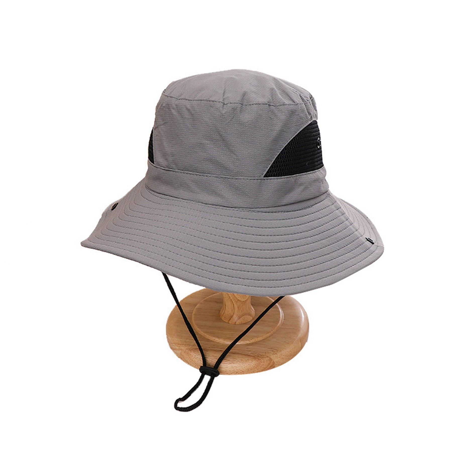 UPF Sun Protection Bucket Hat with Mesh Panel