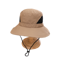 UPF Sun Protection Bucket Hat with Mesh Panel