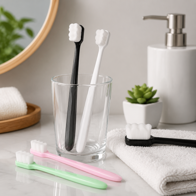 Ultra Soft Bristled Adult Toothbrush