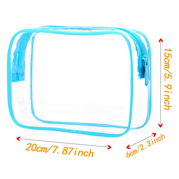 Waterproof Clear PVC Toiletry Organizer Bag