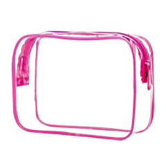 Waterproof Clear PVC Toiletry Organizer Bag