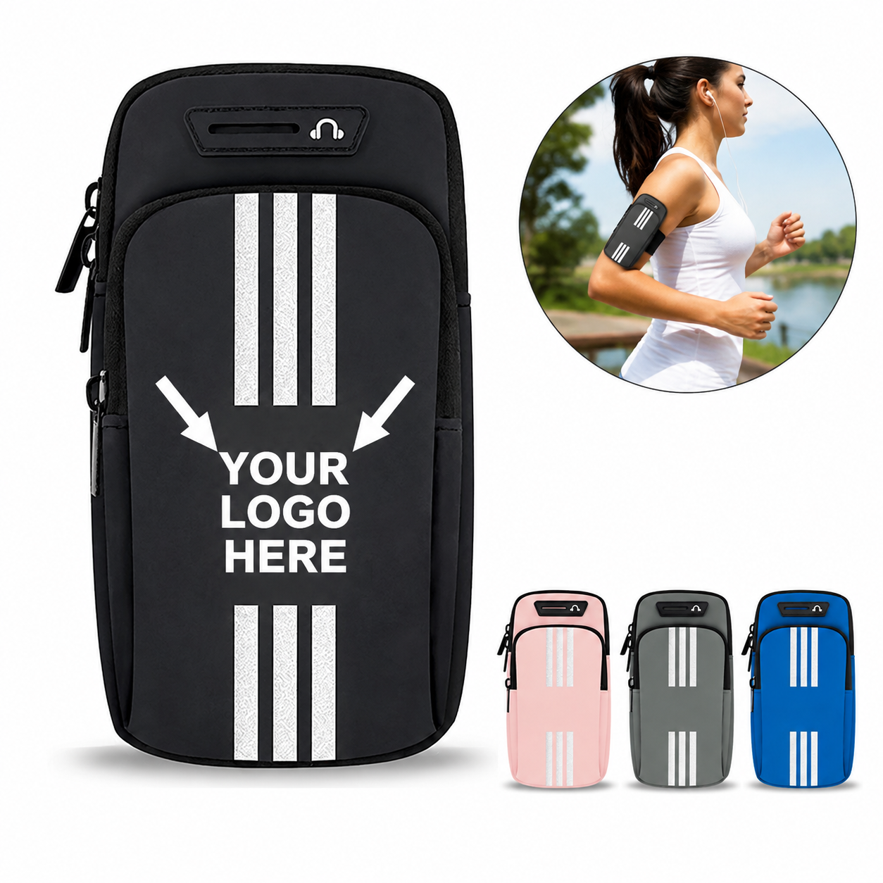 Waterproof Running Phone Armband Holder