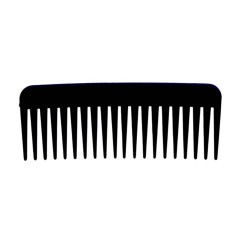 Wide-Tooth Plastic Detangling Comb