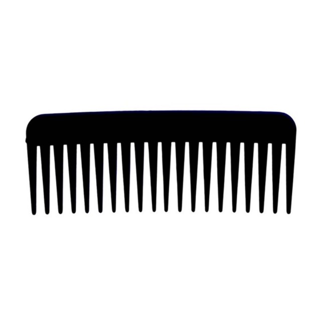 Wide-Tooth Plastic Detangling Comb