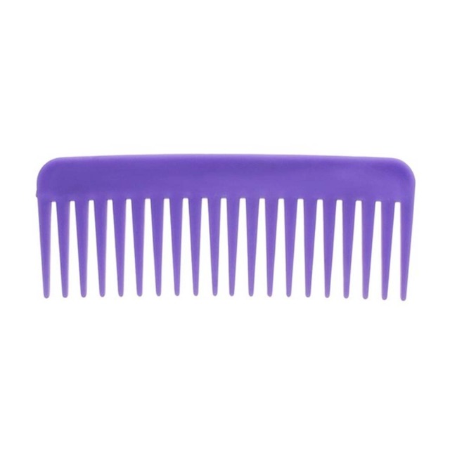 Wide-Tooth Plastic Detangling Comb