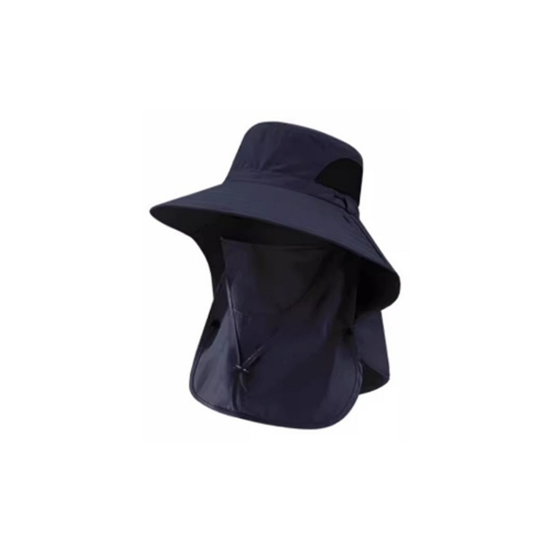 Wide Brim Fishing Hat with Removable Face and Neck Cover