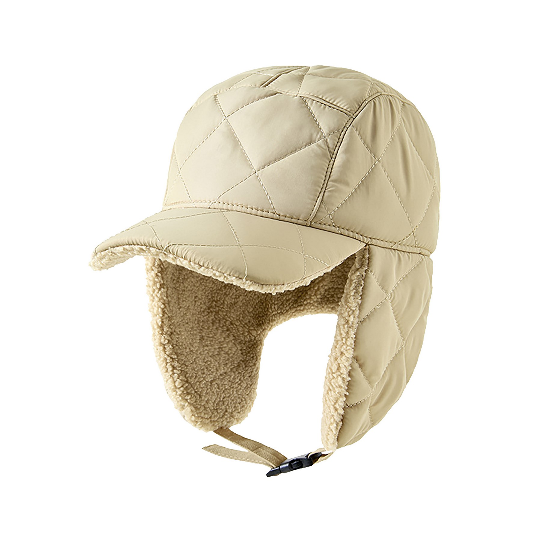 Winter Warm Windproof Trapper Hat with Fleece Lining