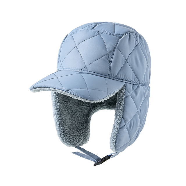 Winter Warm Windproof Trapper Hat with Fleece Lining