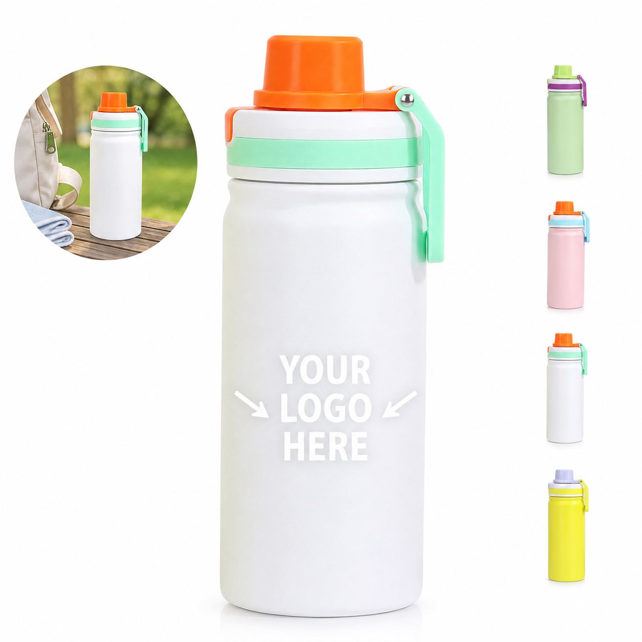 12 Oz Double-Wall 304 Stainless Steel Vacuum Tumbler