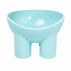 13 OZ Elephant Leg Neck Tall Slanted Elevated Pet Feeding Bowl