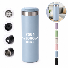 16.9 Oz Double-Wall Stainless Steel Vacuum Tumbler