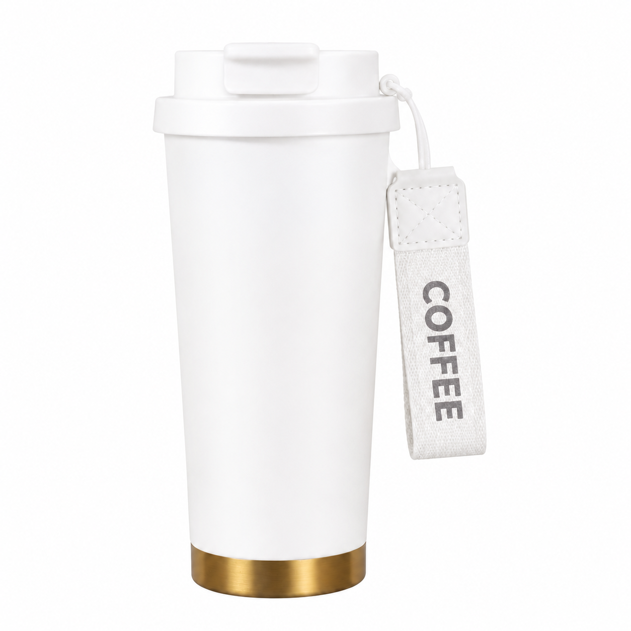 17.9oz Stainless Steel Insulated Coffee Tumbler with Straw Lid