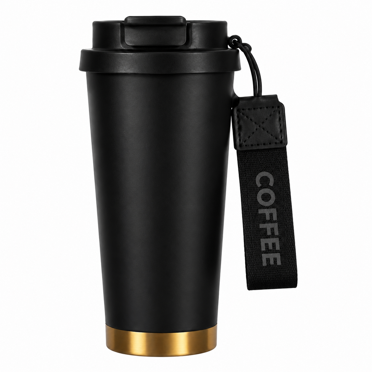 17.9oz Stainless Steel Insulated Coffee Tumbler with Straw Lid