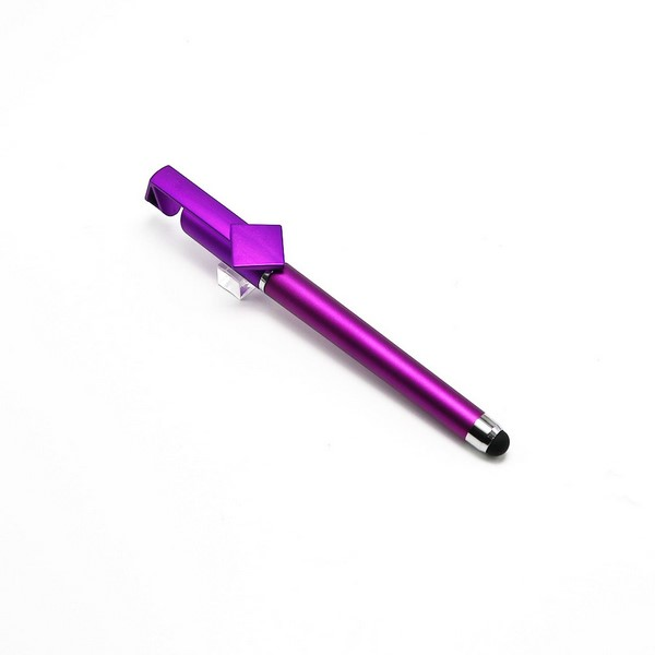 3-In-1 Phone Holder Capacitive Stylus Ballpoint Pen