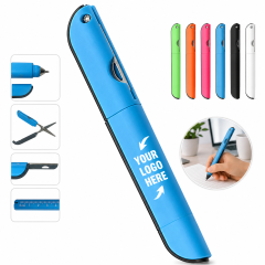 4-In-1 Compact Multi-Tool Ballpoint Pen