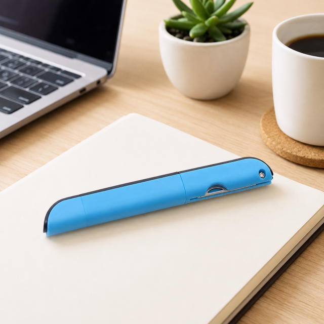 4-In-1 Compact Multi-Tool Ballpoint Pen