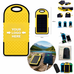 4000mAh Solar Wireless Portable Power Bank With Outdoor Charging Design