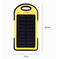 4000mAh Solar Wireless Portable Power Bank With Outdoor Charging Design