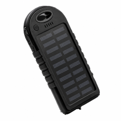 4000mAh Solar Wireless Portable Power Bank With Outdoor Charging Design