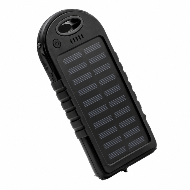 4000mAh Solar Wireless Portable Power Bank With Outdoor Charging Design