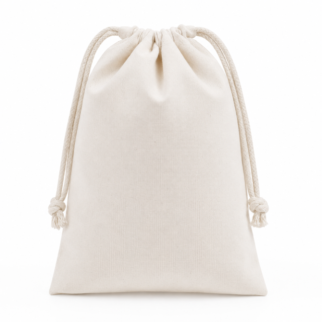 8 Oz Cotton Drawstring Storage Pouch