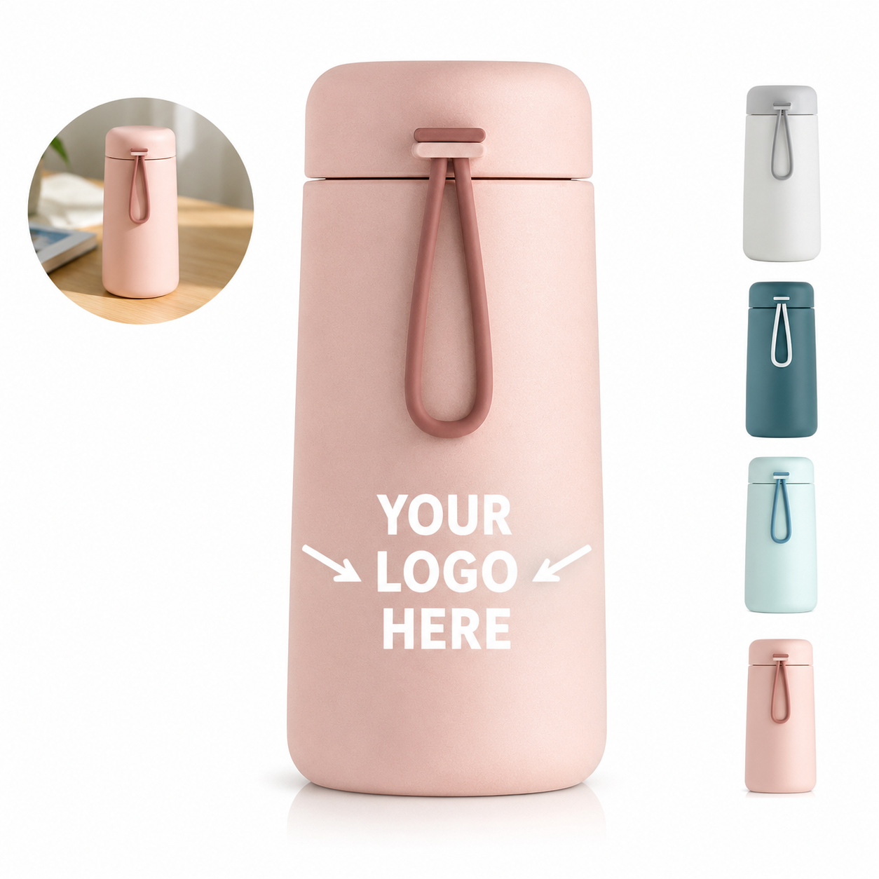 9 Oz Pocket-Size 304 Stainless Steel Vacuum Tumbler